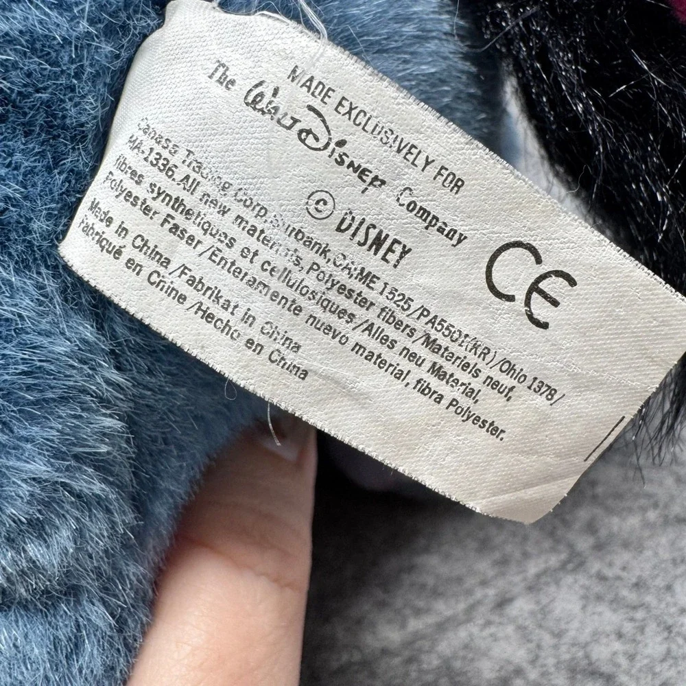 Disney Eeyore Plush Stuffed Animal Toy Sitting Blue Winnie the Pooh